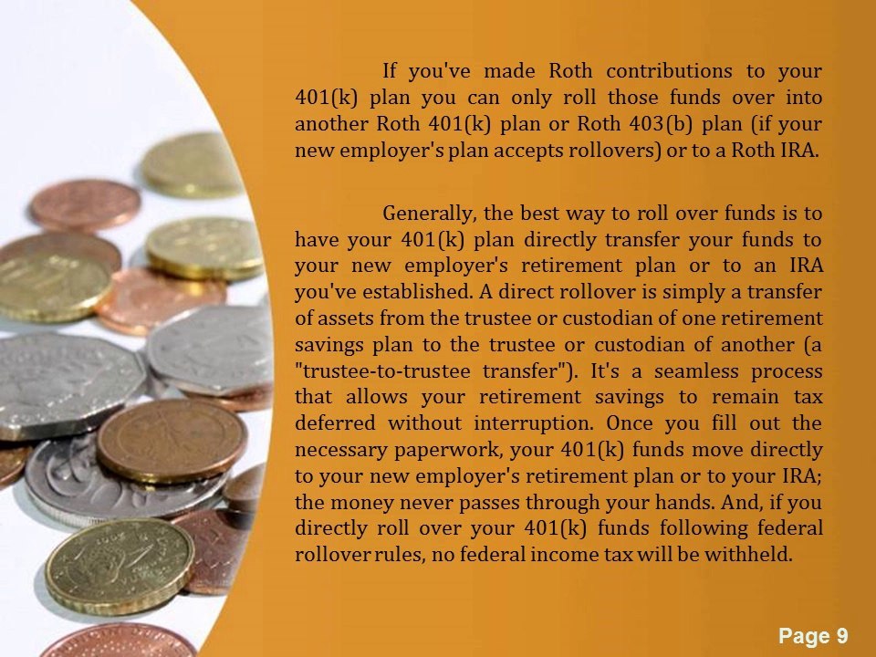 Abney Associates Ameriprise Financial Advisor: Deciding what to do with your 401(k) plan when you change jobs