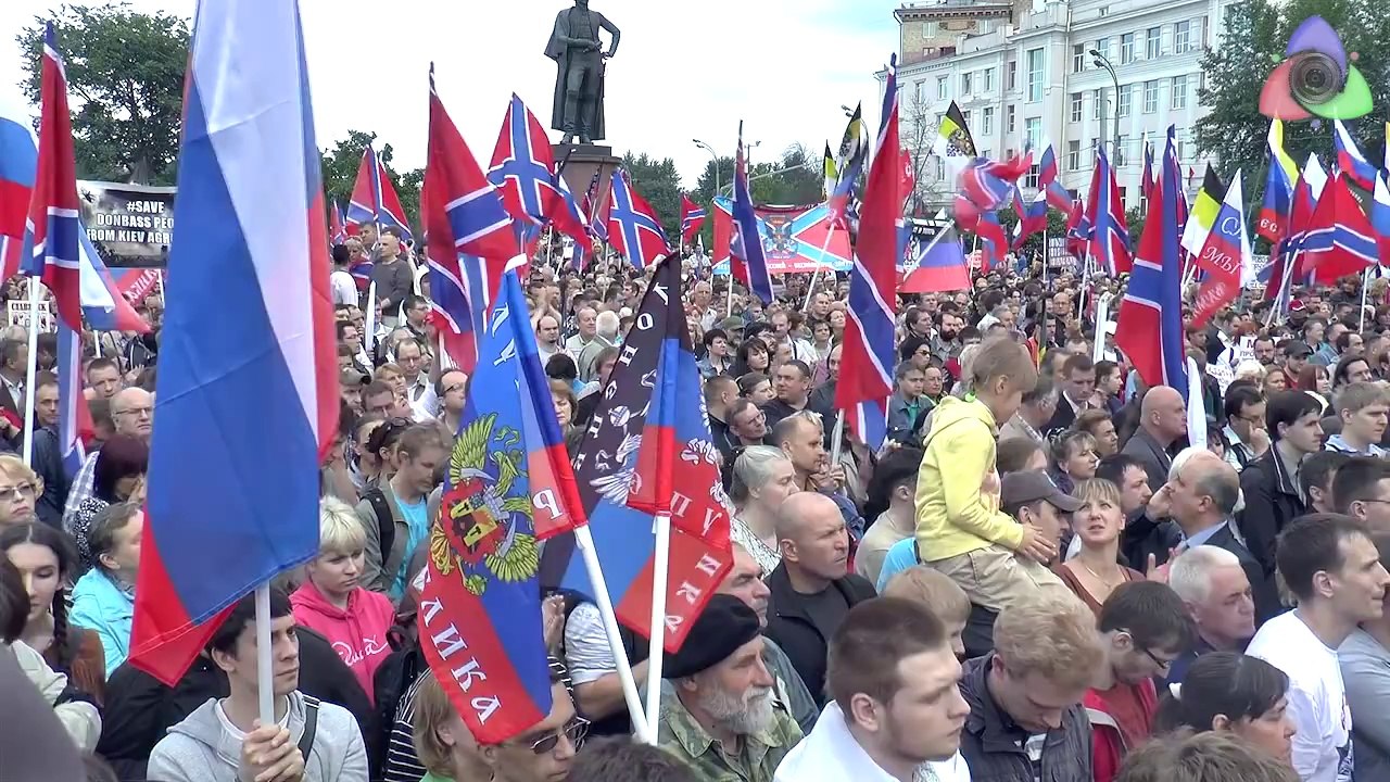 Митинг в поддержку Новороссии ч.2