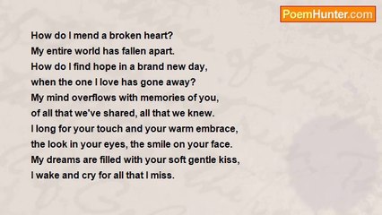 not needed - I love him and miss him