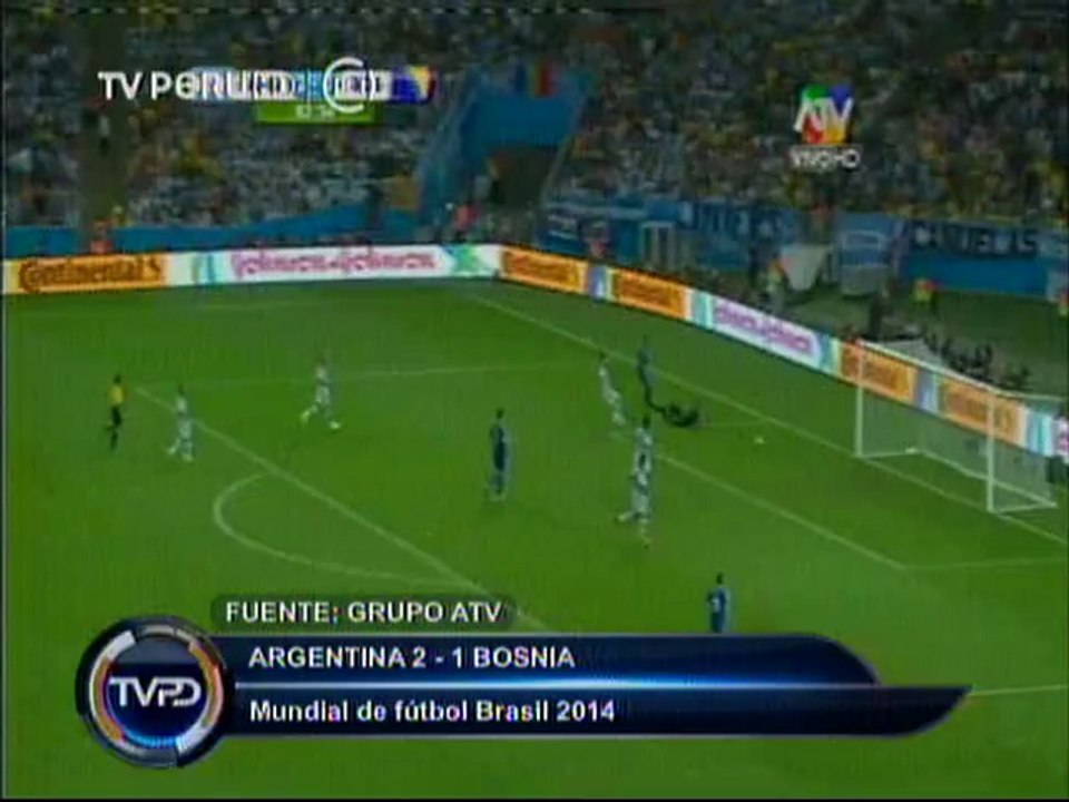 Resumen Grupo F - Argentina 2-1 Bosnia