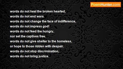 Eric Cockrell - Words....    (Poetry Itself)