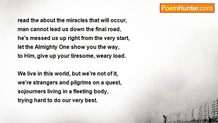 David Lessard - In this world, not of it.