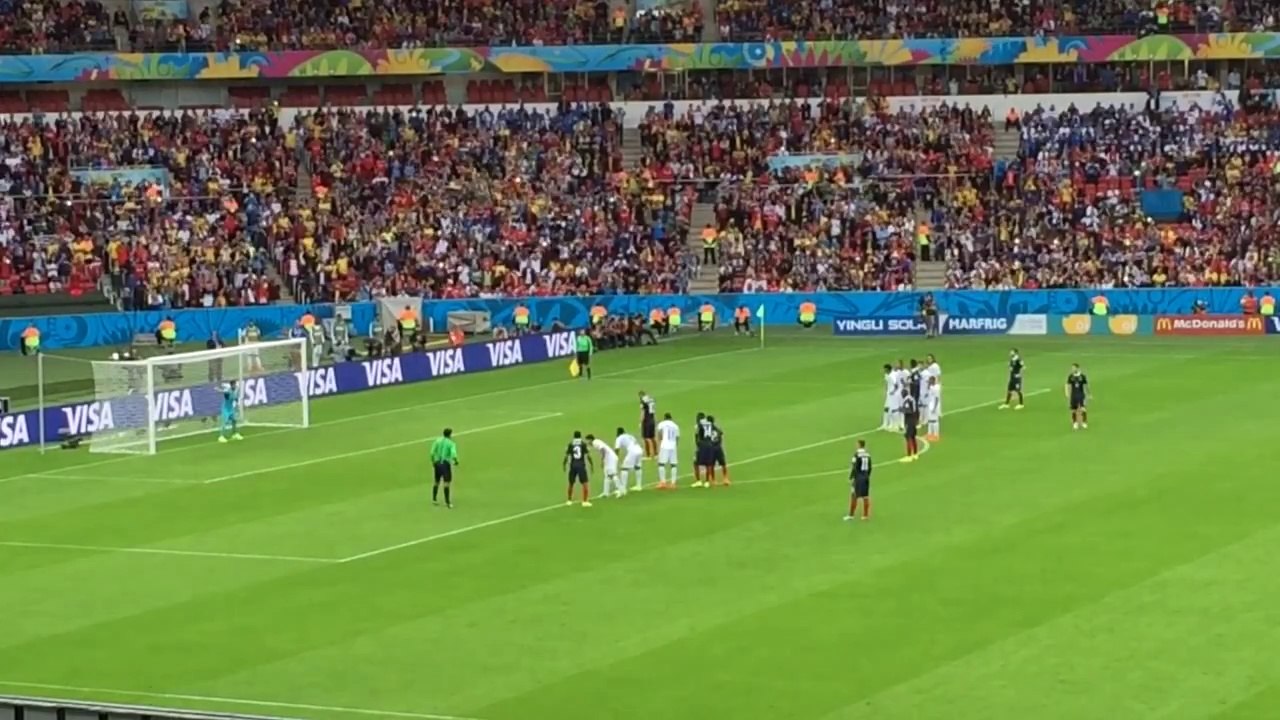 World Cup 2014 in Brazil - Benzema penalty