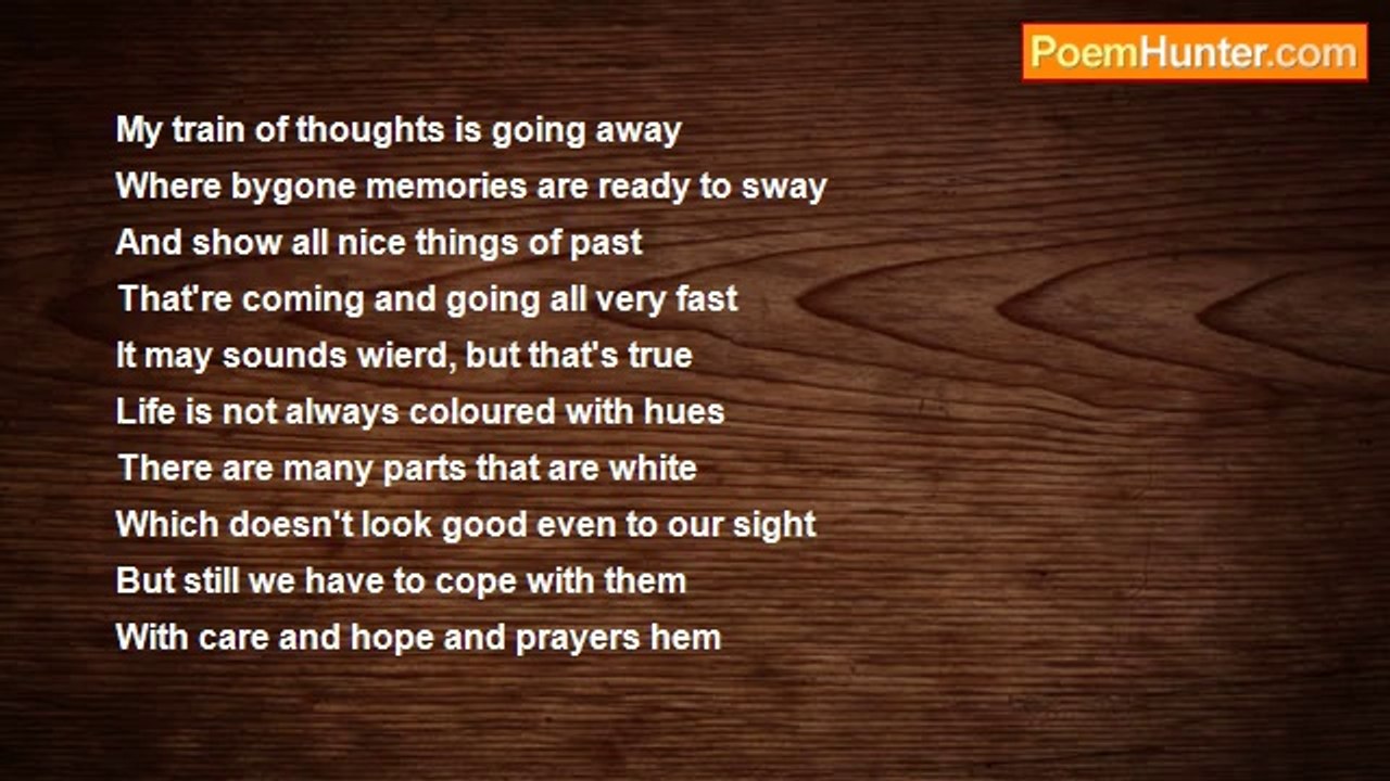 Seema Chowdhury - Train Of Thoughts