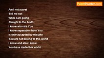 gajanan mishra - Am I not a poet