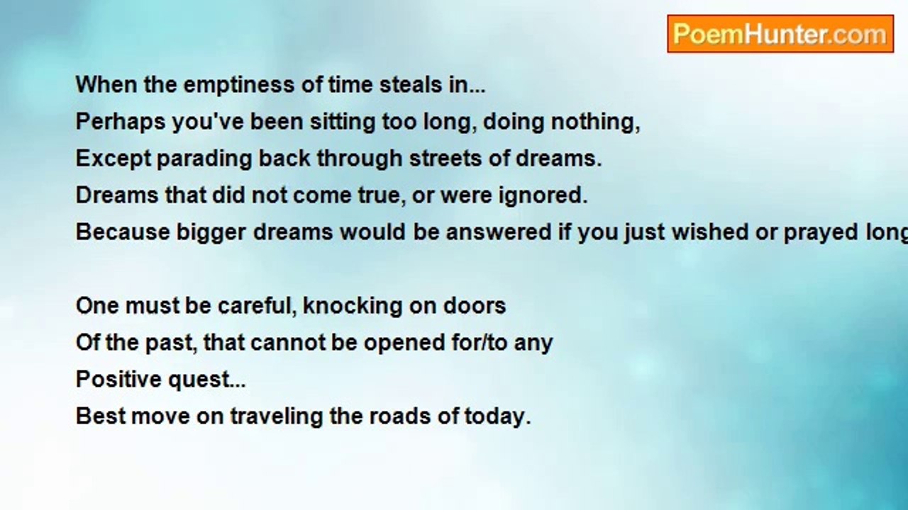 Dorothy (Alves) Holmes - One Must Be Careful