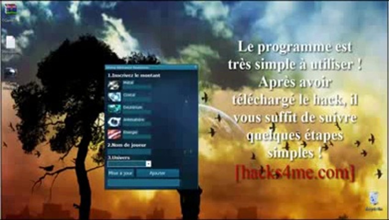 OGame Ressources Générateur Gratuit avec preuve vidéo - Ogame Antimatère Hack June-July 2014
