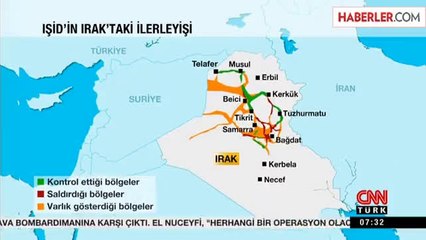 Telafer'in Kontrolü IŞİD'in Eline Geçti