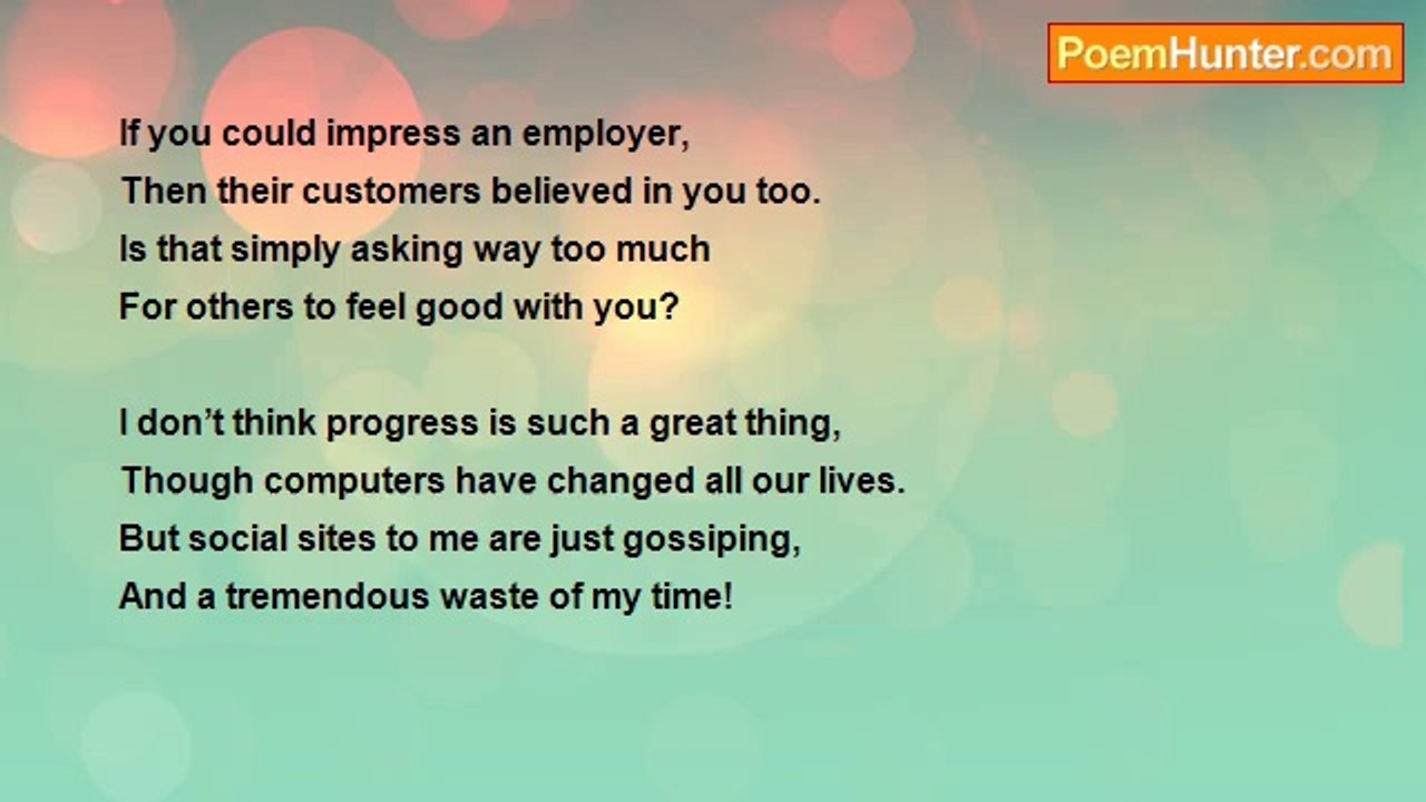 Robert Edgar Burns - The Application!
