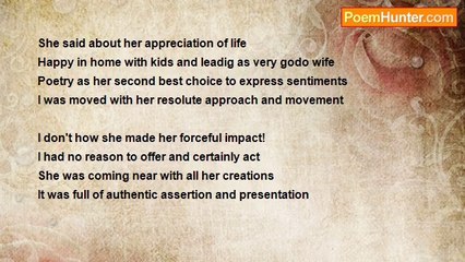 hasmukh amathalal - As poet