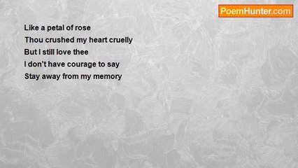 Mohammad Akmal Nazir - Tanka-I Still Love Thee