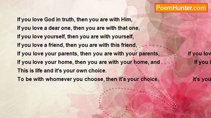 MOHAMMAD SKATI - You are with whom you love in truth