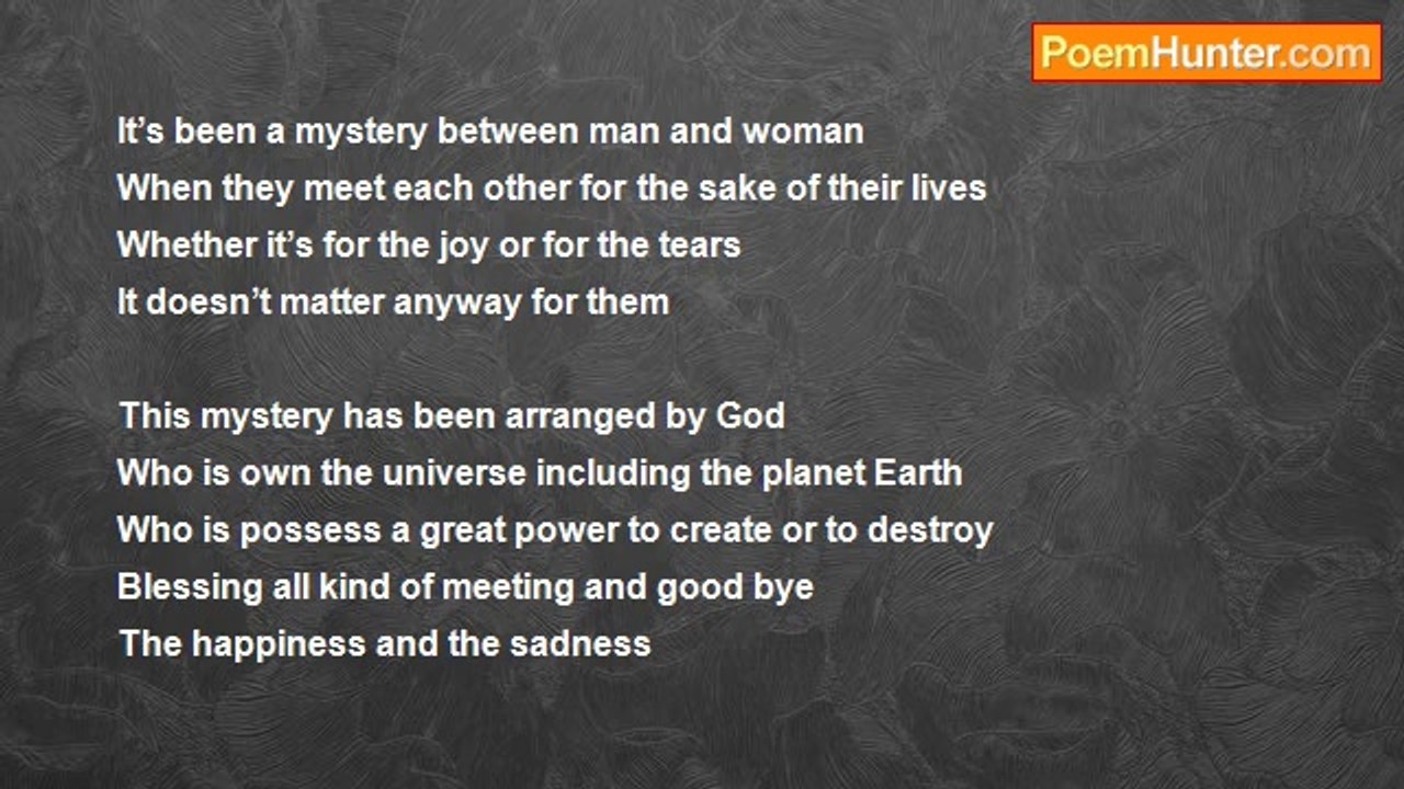 Marlon Irwan Ranti - Mystery