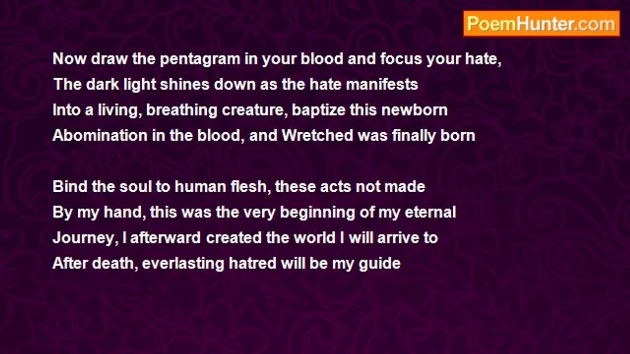 Michael Robertson - Baptized in the Blood of Dissipated Self-Mutilation Addicts