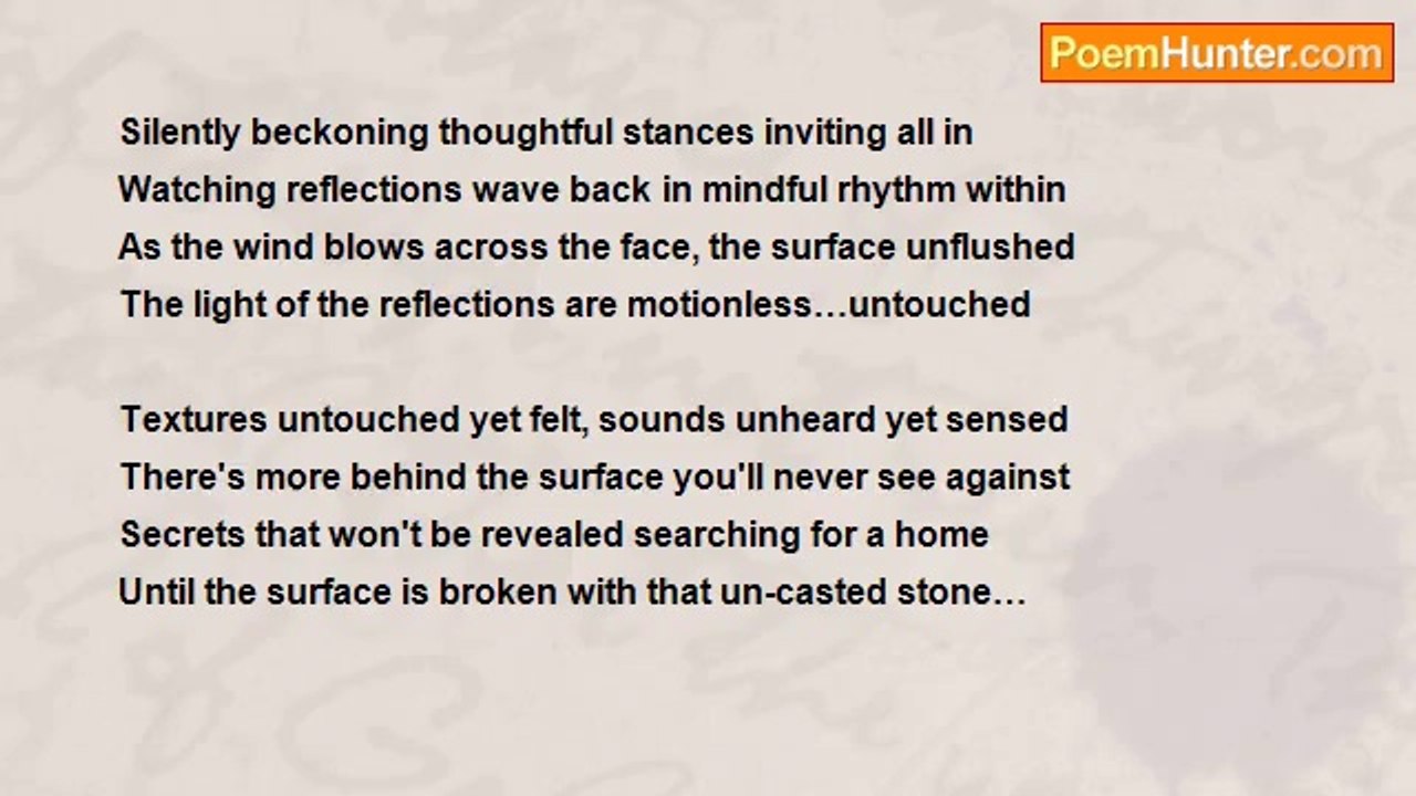 DEEP DARK SOUL POET - Reflections...