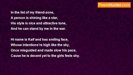 Mohammad Muzzammil - My Frıend - Zone (Mohammad Kaıf)