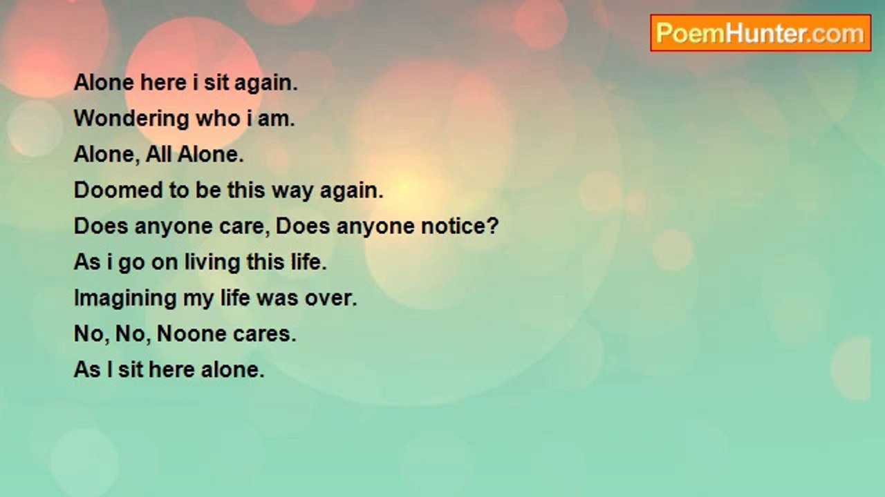 melissa byers - Alone I Sit