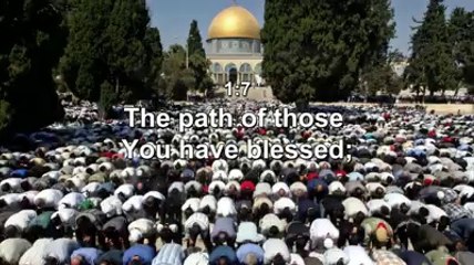 Translation of surat- ul-Fatiha in English