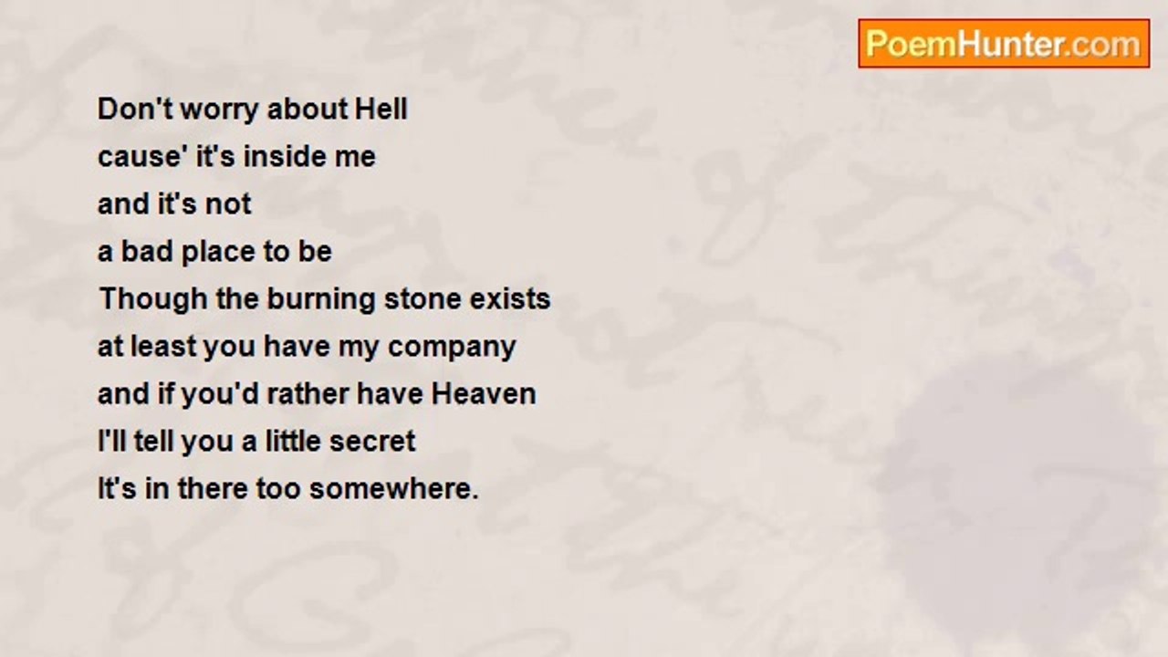greg richardson - Don't Worry About Hell