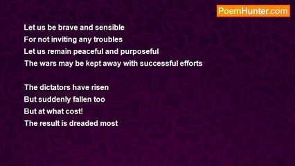 hasmukh amathalal - Peace move