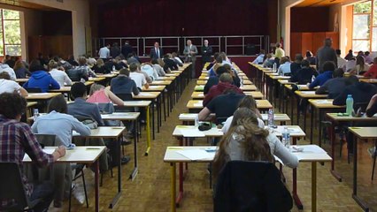 Epreuves du bac à Vire