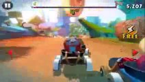 Angry Birds Go! Walkthrough - Rocky Road Track 2 - Race 2