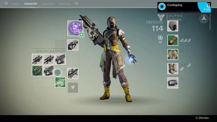 Destiny quick aim test