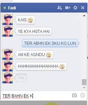 FADI KNAJR KA BCHA ABU KO VEDIO ME LDOER BOLTA HAI KHNXER KA BCHA KHUD LODER LGHA K BETHA AHI VEDIO ME LAST 6 MENT PHLY PROVE HAI K YE GANDU LODER TATA AHI :D