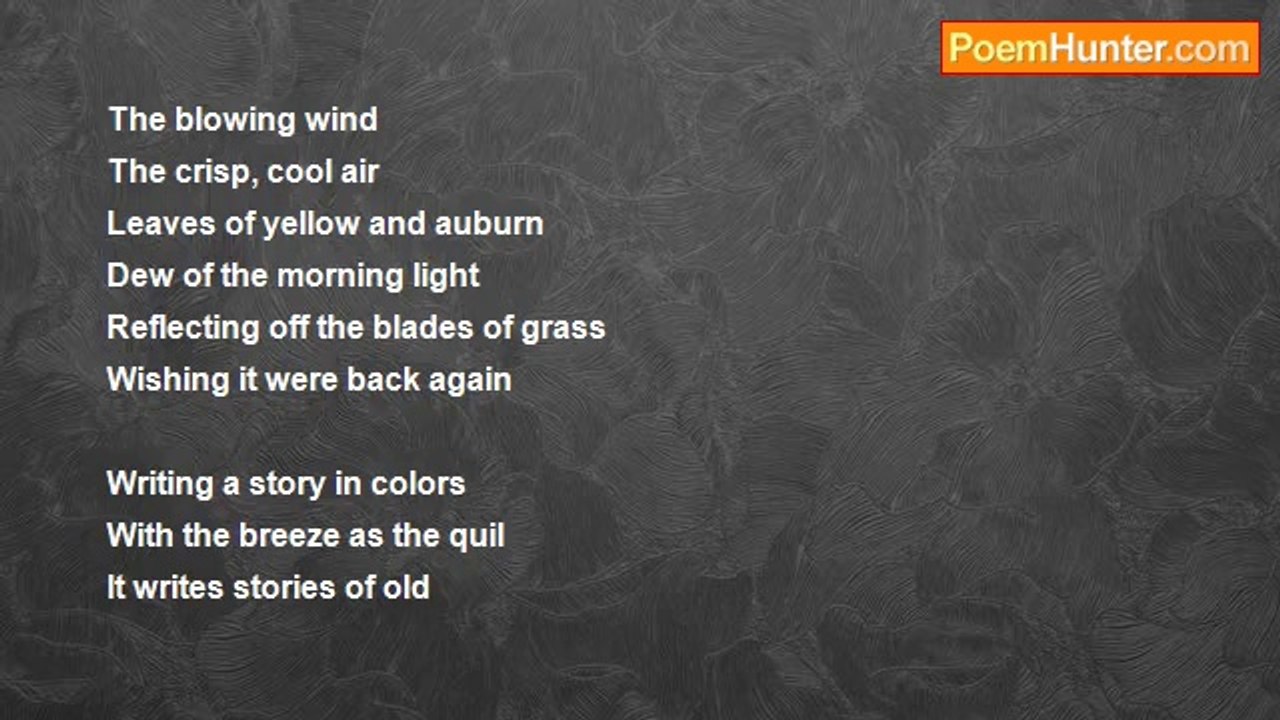Taylor Scherer - An Elegy For Autumn