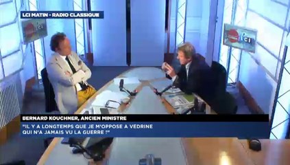 Bernard Kouchner, invité de Guillaume Durand avec LCI