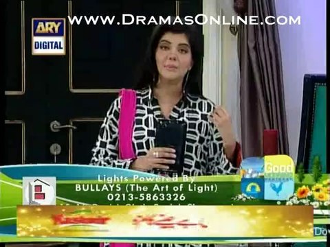 Nida Yasir telling garmiyo me kia kia peena chahiye or usk fawaid kia hein