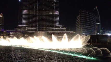 Dubai Dancing water