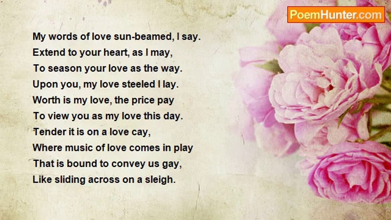 Obinna Kenechukwu Eruchie - Words of Love