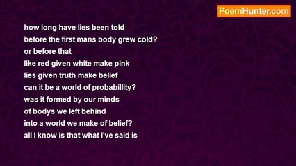 Eric Elliott - Lie given truth