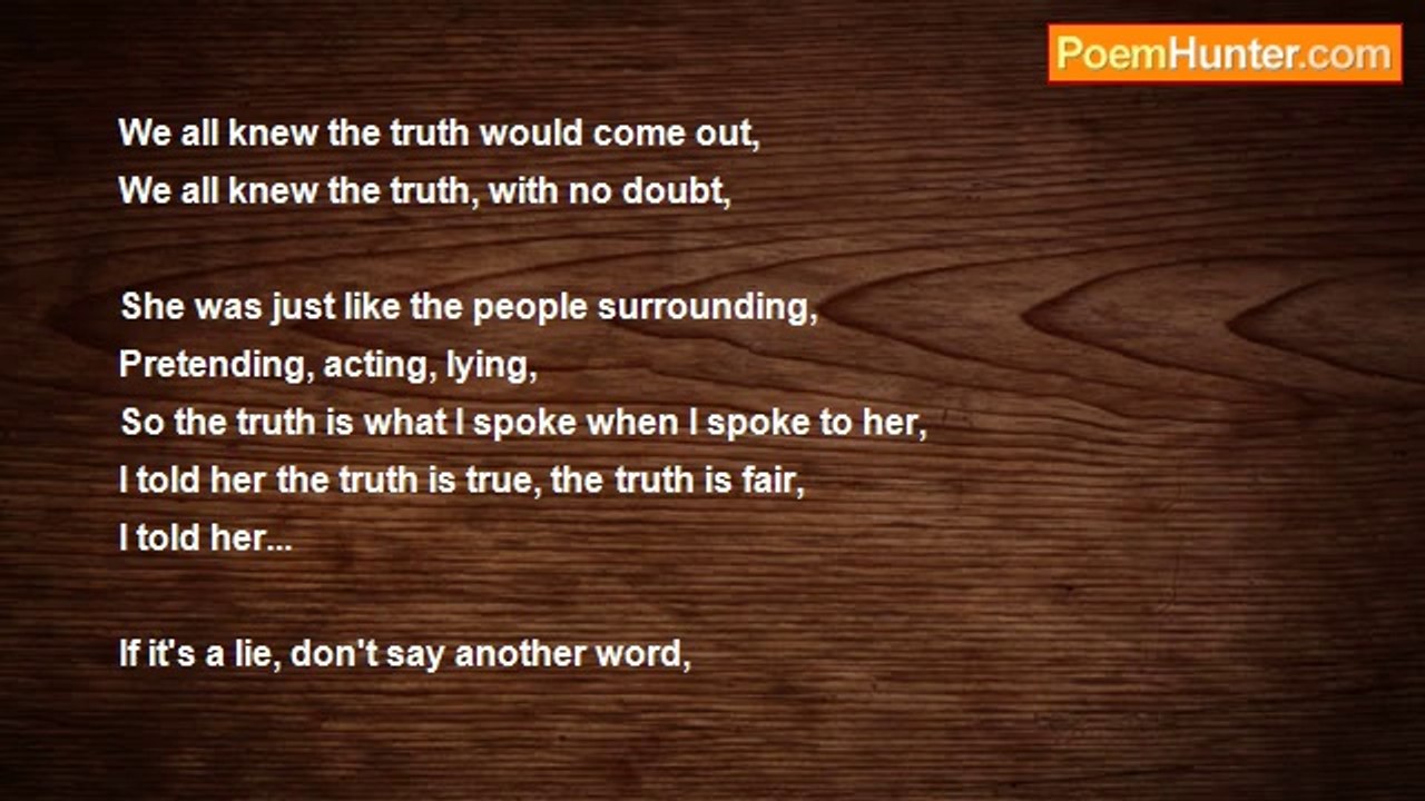 Jodie Louise Pollock - Speak the truth and you'...