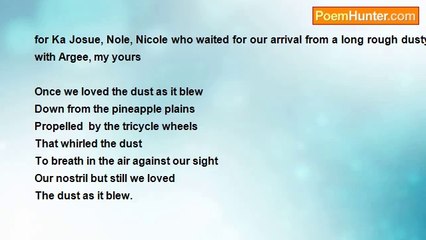 Rommel Mark Dominguez Marchan - love ***** ONCE WE LOVED THE DUST