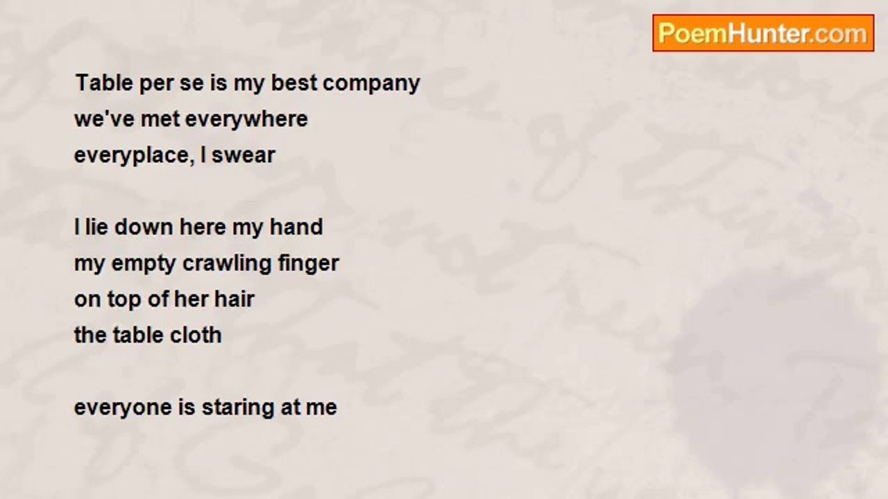 Rommel Mark Dominguez Marchan - art ***** TABLE TALK