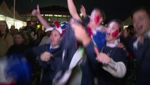 Mondial 2014 : l'explosion de joie des supporters français à Porto Alegre