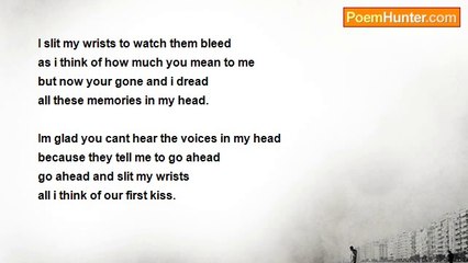 anita garcia - As I Slit My Wrists