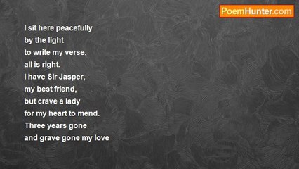 Sir Jasper - A Heartfelt Night Under Candlelight 🕯️