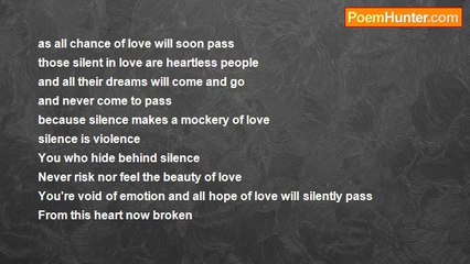 JAMES T. ADAIR - Your Silence