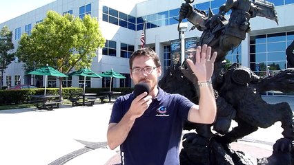 Petit coucou de Lona depuis les locaux de Blizzard Entertainment