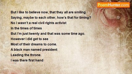 T.y Holland - I wasn't there, To Obama