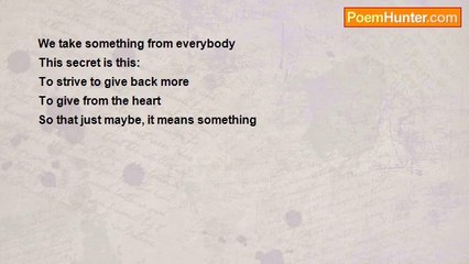 JAMES T. ADAIR - Maybe It Means Something