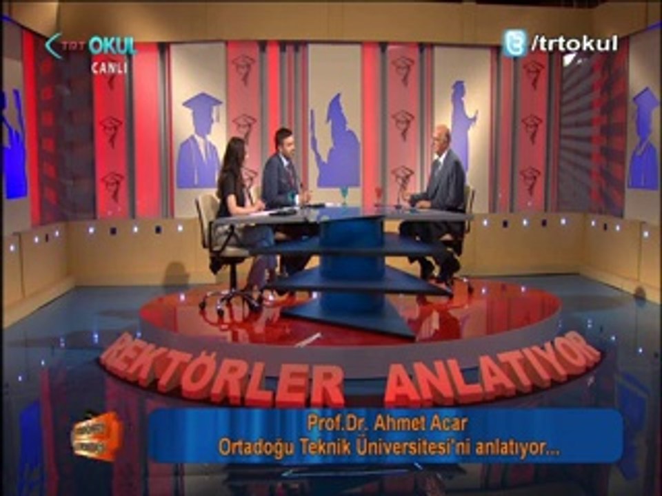 Prof. Dr. Ahmet Acar - TRT Okul Rektörler Anlatıyor