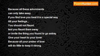 JAMES T. ADAIR - Love Should Never Be Flaunted