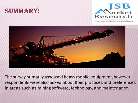 JSB Market Research: Winning and Retaining Business in the Australian Mining Equipment Sector, 2014