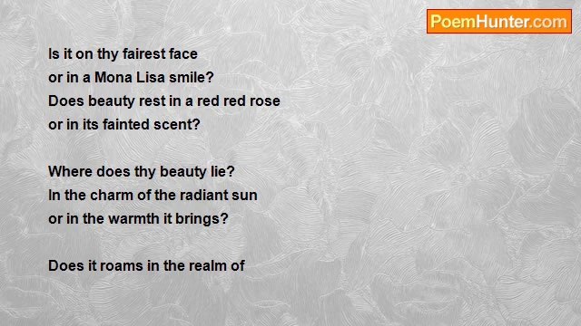 Godfrey Morris - Where Does Thy Beauty Lie?