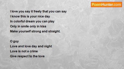 gajanan mishra - Love is not a crime