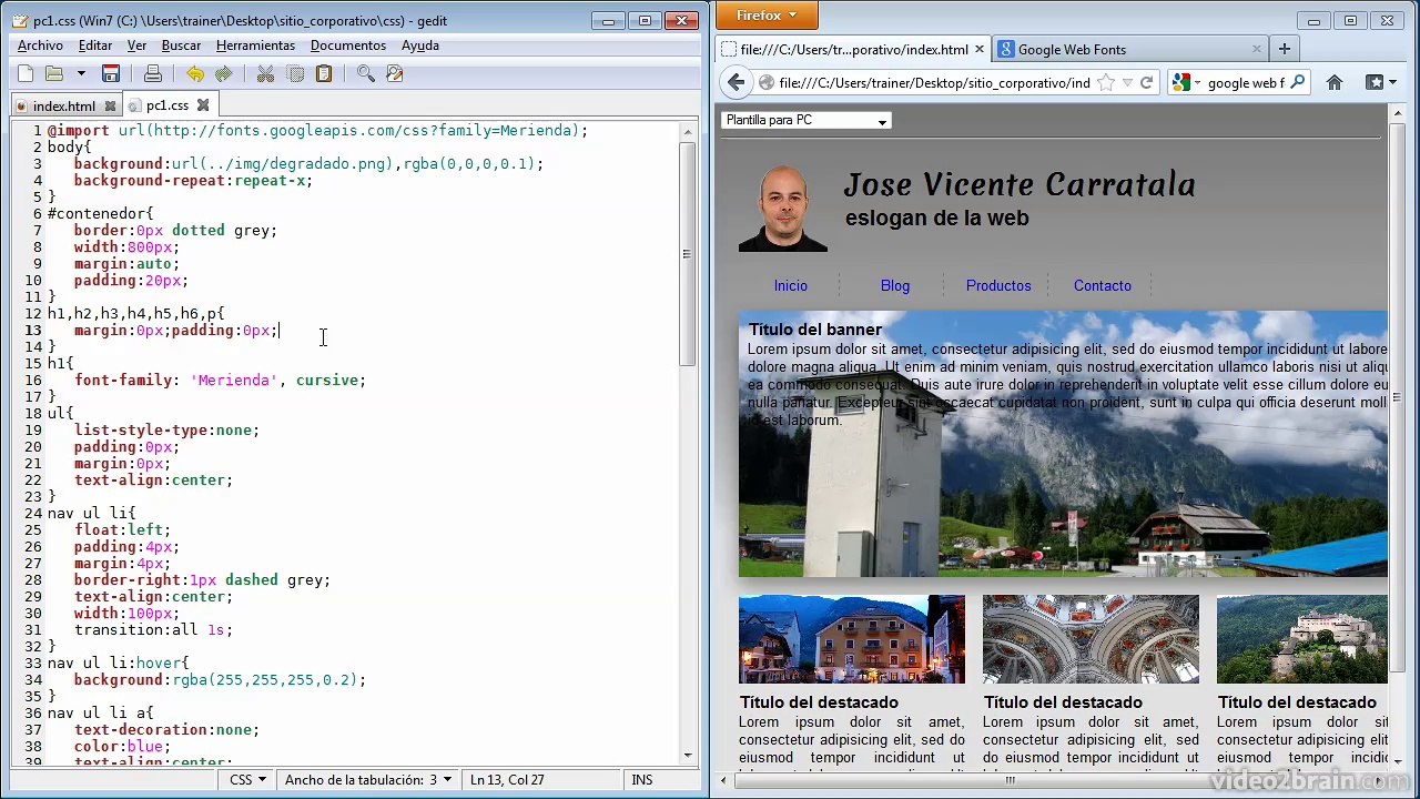 [Tutorial] CSS Estilos e imagenes (2.1.7)